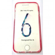Capa Silicone Gel 360º Apple Iphone 6 Plus (5.5) Rosa