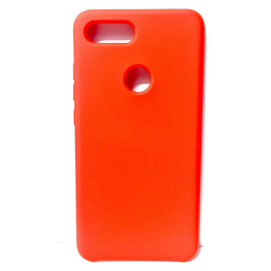 Capa Silicone Dura Xiaomi Mi 8 Lite Vermelho