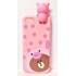 Cover Silicone With Doll 3d For Apple Iphone 7 Plus (5.5) Pink