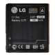 Bateria Lg Lgip-570a Li-Ion, 3.7v, 900mah Compativel Com Kc550, Kc780, Kf700, Kf757, Kp500, Kp50 Bulk