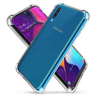 Capa Silicone Anti-Choque Samsung Galaxy A30/A20 Transparente