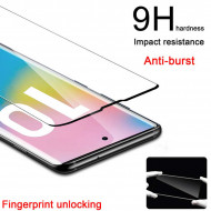 Screen Glass Protector 5d Full Glue Samsung Galaxy Note 10 Black