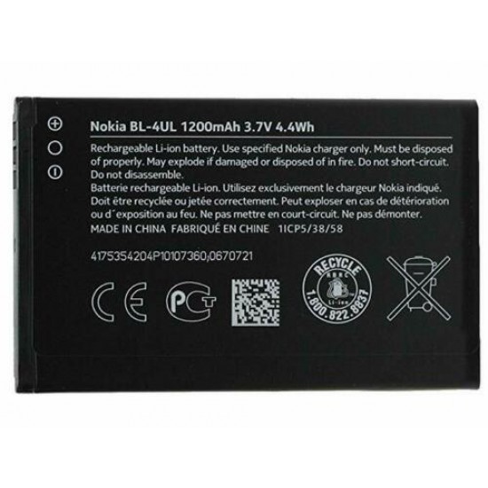 Bateria Nokia Bl-4ul, 225 Bulk 1200mah