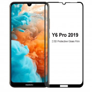 Screen Glass Protector 5d Huawei Y6 Pro 2019 Black