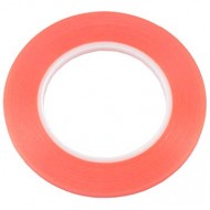 Fita Adesiva Dupla Face Universal Tape 1mm 3m Vermelho