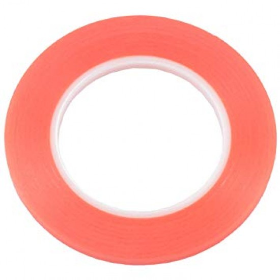 Fita Adesiva Dupla Face Universal Tape-3 1mm Vermelho