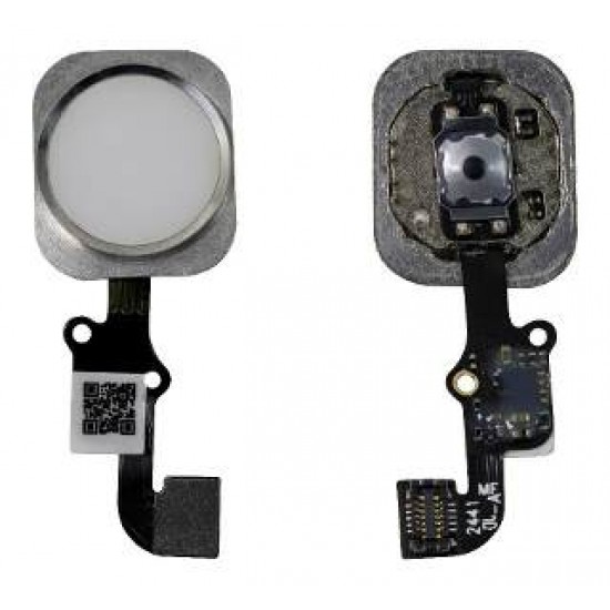 Home Button Flex Apple Iphone 6 (4.7) White 