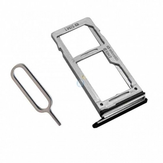 Sim Holder Outside Dual Samsung Note 9 N960 Black Sim Holder Outside Dual Samsung Note 9 N960 Black