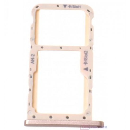 Sim Tray Huawei P20 Lite Dourado Sim Tray Huawei P20 Lite Dourado