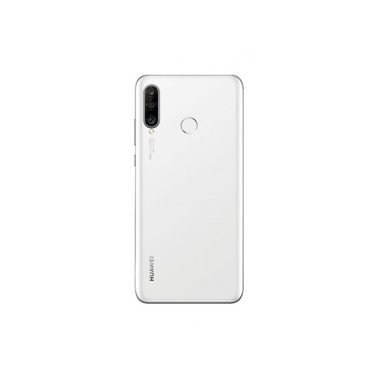 Tampa Traseira Huawei P30 Lite 48mp Com Camera Lens Branco