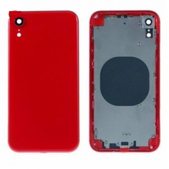 Back Tampa With Frame Apple Iphone Xr Original Red Back Tampa With Frame Apple Iphone Xr Original Red