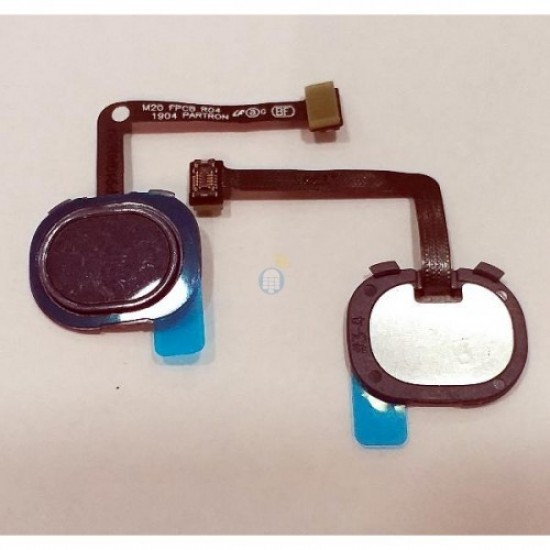 Finger Print Flex Samsung M30 M305 Preto