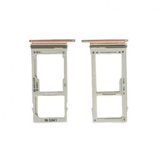 Sim Holder Outside Single Samsung S10e Red
