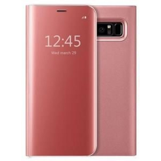 Flip Cover Clear View Standing Cover Samsung Galaxy Note 9  Compatible Pink