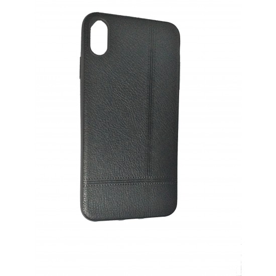Leather Case For Apple Iphone Xs Max Black Leather Case For Apple Iphone Xs Max Black