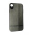 Leather Case For Apple Iphone Xr  Gray