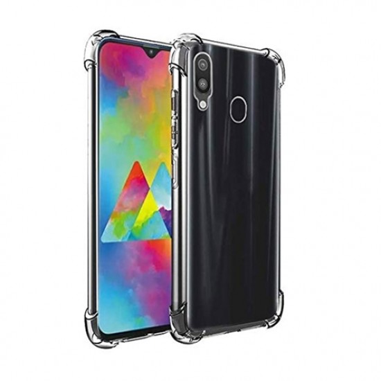 Capa Silicone Anti-Choque Samsung Galaxy M30 Transparente Capa Silicone Anti-Choque Samsung Galaxy M30 Transparente
