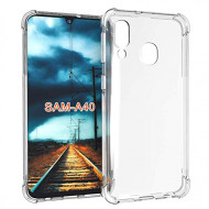 Silicone Cover Case 1.5 Mm Samsung Galaxy A40 Transparente