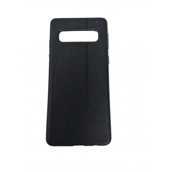 Leather Case For Samsung Galaxy S10 Black Leather Case For Samsung Galaxy S10 Black