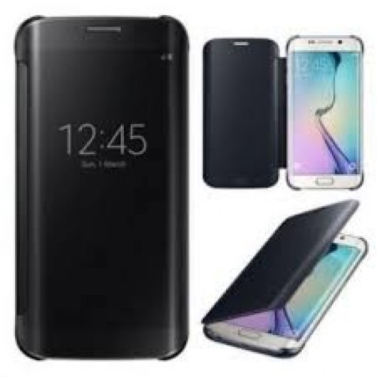Capa Flip Cover Clear View Samsung Galaxy S7 G930 Preto