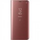 Capa Flip Cover Clear View Huawei Y7 2019 Rosa