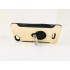 Capa De Silicio Con Metal Y Anillo De Dedo Xiaomi Redmi 6a Dorado