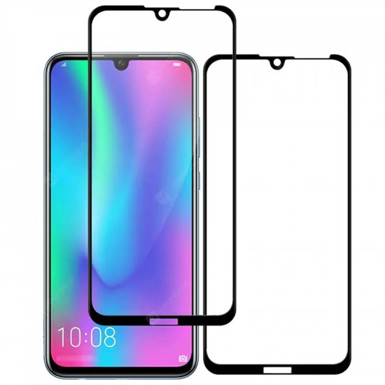 Screen Glass Protector 5d Complete Huawei Y7 Prime Black