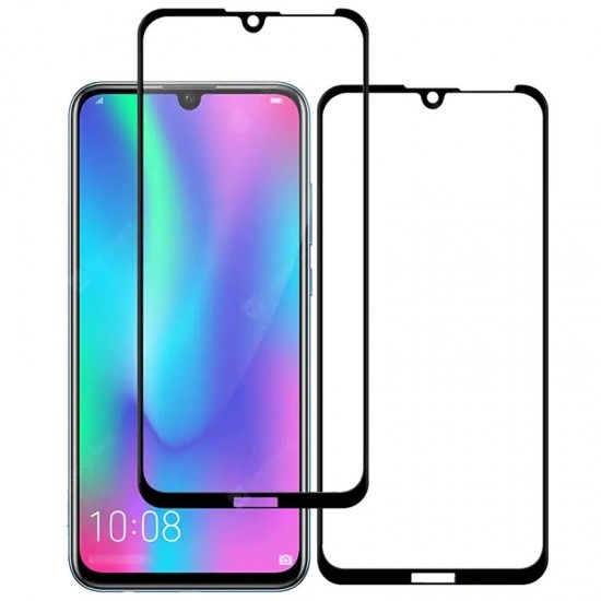 Pelicula De Vidro 5d Completa Huawei Y7 2019 Preto