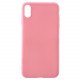 Silicone Hard Case Apple Iphone Xs Max Pink