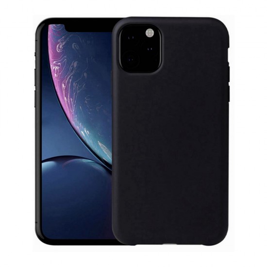 Capa Silicone Apple Iphone 11 Pro Max Preto