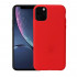 Apple Iphone 11 Pro Silicone Case Flexible Corner Color Red