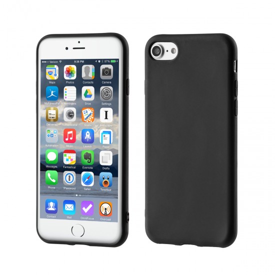 Capa Silicone Apple Iphone 6 Plus/6s Plus Preto