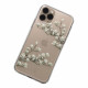 Capa Silicone Gel Com Desenho Flor Apple Iphone 11 Pro Transparente Magnolia