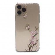 Apple Iphone 11 Pro Silicone Case Flower Design Cherry