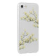 Capa Silicone Gel Com Desenho Flor Apple Iphone X / Xs Transparente Magnolia