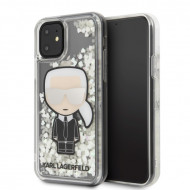 Capa Silicone Dura Karl Lagerfeld Glitter Iconic Apple Iphone 11 Pro Max