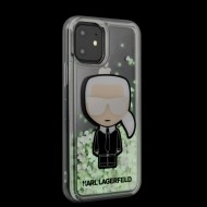 Capa Silicone Dura Karl Lagerfeld Glitter Iconic Apple Iphone 11 Pro Max