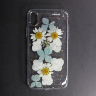 Capa Silicone Dura Com Desenho Flor Vennus Apple Iphone Xr Transparente Camila