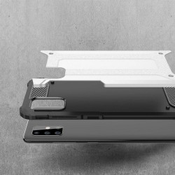 Capa Silicone Anti-Choque Armor Carbon Huawei P Smart S Preto Ring Armor Case