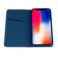 Flip Cover Smart Book Magnet Case Para Samsung Galaxy A71 Navy Blue