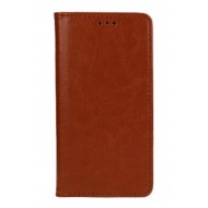 Flip Cover Book Special Case For Samsung Galaxy A20/A30 Brown