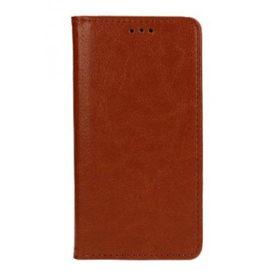 Capa Flip Cover Huawei P30 Pro Castanho Pozioma Book