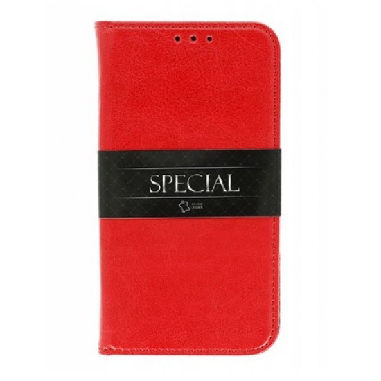 Capa Flip Cover Huawei P30 Pro Vermelho Pozioma Book