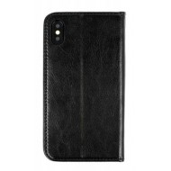 Capa Flip Cover Xiaomi Mi A3 Preto Pozioma Book