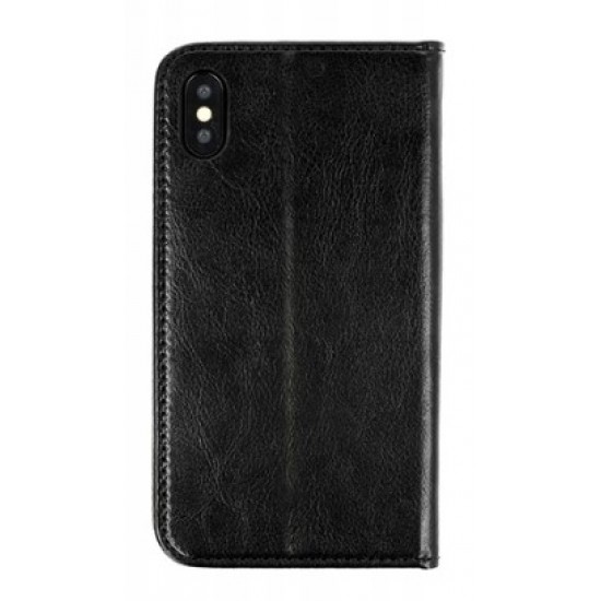 Capa Flip Cover Xiaomi Redmi Note 10 Pro / Note 10 Preto Pozioma Book