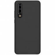 Capa Silicone Gel Huawei Y8p / P Smart S Black