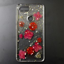 Capa De Silicone Vennus Real Flor Para Xiaomi Mi 8 Lite Julia
