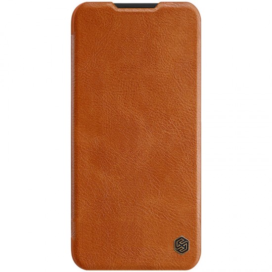 Capa Flip Cover Nillkin Quin Leather Samsung Galaxy S20 / S11e Castanho