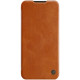 Capa Flip Cover Nillkin Quin Leather Apple Iphone 12 Mini Castanho