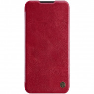 Capa Flip Cover Nillkin Quin Leather Samsung Galaxy Note 10 Lite Vermelho